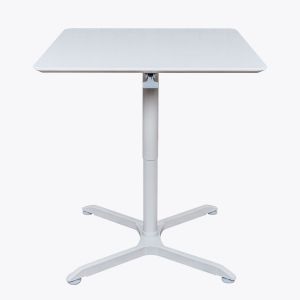 Pneumatic Height Adjustable Square Café Table