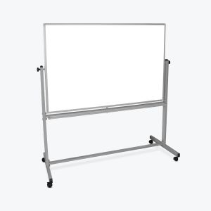 Mobile Double-Sided Magnetic Whiteboard