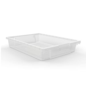 Stackable Storage Bins (8 Small, Clear)