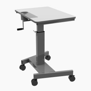 Student Desk - Sit Stand Desk with Crank Handle